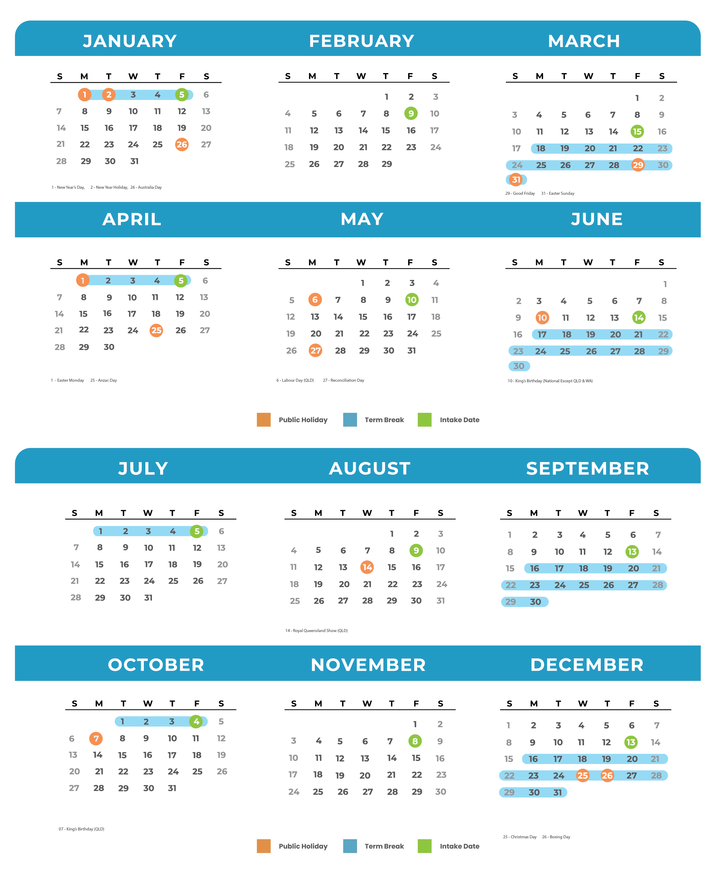 Envirotech Calendar